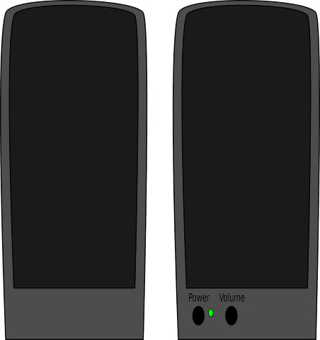 TV, audio - Genius SP-U150X black-green